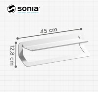 MEDIDAS TOALLERO CON REPISA QUICK SONIA
